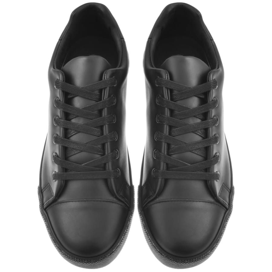 Moschino Logo Trainers Black